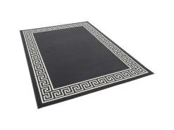 Pergamon Teppich Trendline Römisch Bordüre Anthrazit 80x150cm* Bordüren