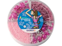 Perlen-Set Pink