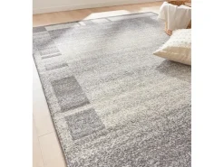 Peyer Syntex Moderner Kurzflor Teppich Ylva Farbe 240 x 340 cm* Bordüren