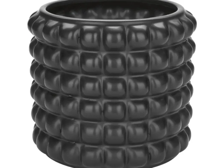 Pflanztopf Midnight Mystery 14,5 cm x Ø 16,4 cm Schwarz* Sideboards