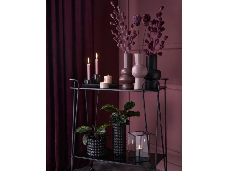 Pflanztopf Midnight Mystery 14,5 cm x Ø 16,4 cm Schwarz* Sideboards