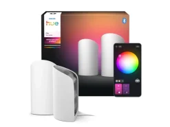 Philips Hue LED-Wallwasher Play CCT 15,7 cm x 9,1 cm Doppelpack