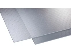 Gutta Polystyrol-Platte 2,5 mm "Carree" Transparent 2000 mm x 1000 mm* Bastelzubehör|Vitrinen