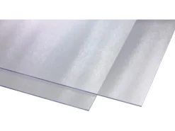Gutta Polystyrol-Platte 5 mm "Cincilla" Transparent 1000 mm x 500 mm