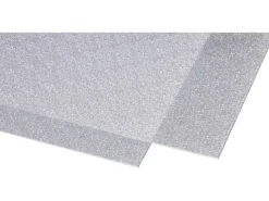 Gutta Polystyrol-Platte 2,5 mm "Cristall" Transparent 1000 mm x 500 mm* Vitrinen