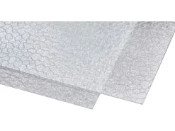 Gutta Polystyrol-Platte 2,5 mm Wabe Transparent 2000 mm x 1000 mm* Vitrinen