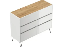 Posseik Sideboard Industrial M 6 Schubladen 120 cm Top* Sideboards