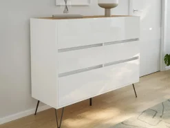 Posseik Sideboard Industrial M 6 Schubladen 120 cm Top* Sideboards