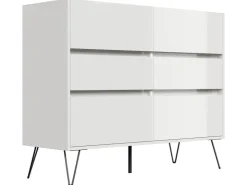 Posseik Sideboard Industrial M 6 Schubladen 120 cm Top* Sideboards