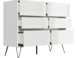 Posseik Sideboard Industrial M 6 Schubladen 120 cm Top* Sideboards