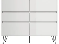 Posseik Sideboard Industrial M 6 Schubladen 120 cm Top* Sideboards