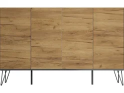 Posseik Sideboard Industrial P 4 Schubladen 4 Türen 155 cm Front* Möbelserien