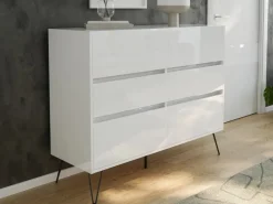 Posseik Sideboard Industrial M 6 Schubladen 120 cm