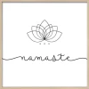 Pro Art Bild Framed Art Namaste 30 cm x 30 cm* Bilder