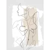 Pro Art Dekopanel Female Abstract Line Art I 40 cm x 30 cm* Bilder