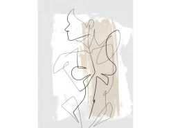 Pro Art Dekopanel Female Abstract Line Art I 40 cm x 30 cm* Bilder