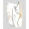 Pro Art Dekopanel Female Abstract Line Art II 40 cm x 30 cm* Bilder