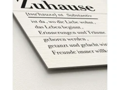 Pro Art Dekopanel Zuhause auf Holz 30 cm x 30 cm* Bilder