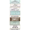 Pro Art Pro-Art Wandtattoo Life Rules I 25 cm x 70 cm x 0,8 cm