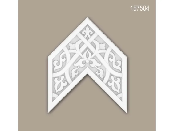 PROFHOME 157504 Deckenplatte Wandvertäfelung Deckenelement 25 x 20,8 cm 25 cm x 20,8 cm x 2,4 cm Weiß