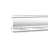 PROFHOME 150208 Eckleiste Zierleiste für indirekte Beleuchtung Stuckleiste 2 m 200 cm x 7 cm x 7 cm Weiß* Zierprofile