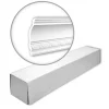 PROFHOME 150256 Eckleisten 1 Karton Set mit 6 Zierleisten 12 m Weiß* Zierprofile