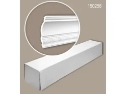 PROFHOME 150256 Eckleisten 1 Karton Set mit 6 Zierleisten 12 m Weiß* Zierprofile