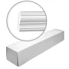 PROFHOME 150288 Eckleisten 1 Karton Set mit 15 Zierleisten 30 m Weiß* Zierprofile