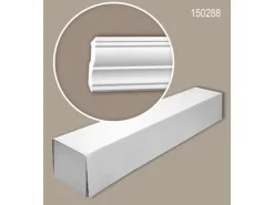 PROFHOME 150288 Eckleisten 1 Karton Set mit 15 Zierleisten 30 m Weiß* Zierprofile