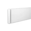 PROFHOME 403131 Stirnelement Außenstuck Zierelement Fassaden Element 3 cm x 3 cm x 24,4 cm Weiß* Außen-Fassadenfarben
