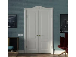 PROFHOME 151310 Wand- und Friesleiste Stuckleiste Zierleiste Wandleiste 2 m 200 cm x 1,9 cm x 9,6 cm Weiß