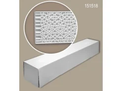 PROFHOME 151518-Box 3D Wandpaneele 1 Karton Set mit 2 Paneelen 4,08 m Weiß* Deckenplatten