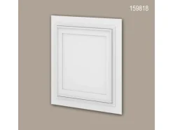 PROFHOME 159818-Box 3D Wandpaneele 1 Karton Set mit 6 Paneelen 1,5 m2 Weiß