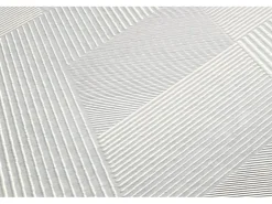 PROFHOME 938731-GU Grafik Tapete Rauten Muster Matt Weiß 1,06 m x 25,00 m 26,50 m2 Weiß