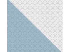 PROFHOME 528117-GU Grafik Tapete Rauten Muster Matt Weiß 0,53 m x 10,05 m 5,33 m2 Weiß* Überstreichbare Tapeten