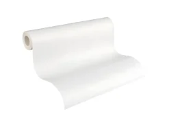 PROFHOME 934651-GU Grafik Tapete Geometrisch Matt Weiß 0,53 m x 10,05 m 5,33 m2 Weiß