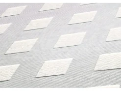 PROFHOME 338310-GU Grafik Tapete Geometrisch Matt Weiß 0,53 m x 10,05 m 5,33 m2 Weiß