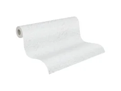 PROFHOME 263117-GU Spachtel Putz Tapete Struktur Matt Weiß 1,06 m x 25,00 m 26,50 m2 Weiß* Überstreichbare Tapeten