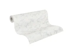 PROFHOME 522016-GU Spachtel Putz Tapete Struktur Matt Weiß 1,06 m x 25,00 m 26,50 m2 Weiß* Überstreichbare Tapeten