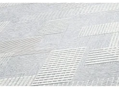 PROFHOME 262110-GU Struktur Tapete Geometrisch Matt Weiß 1,06 m x 25,00 m 26,50 m2 Weiß* Überstreichbare Tapeten