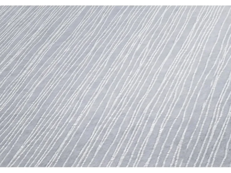 PROFHOME 248619-GU Struktur Tapete Gestreiftes Muster Matt Weiß 1,06 m x 25,00 m 26,50 m2 Weiß