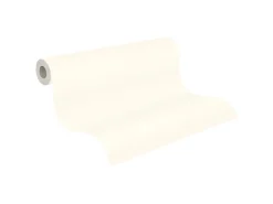 PROFHOME 350642-GU Struktur Tapete Uni Matt Weiß 22,26 m2 1,06 m x 21,00 m 22,26 m2 Weiß* Überstreichbare Tapeten
