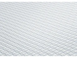 PROFHOME 935271-GU Struktur Tapete Textiloptik Matt Weiß 0,53 m x 10,05 m 5,33 m2 Weiß* Überstreichbare Tapeten