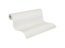 PROFHOME 586513-GU Struktur Tapete Uni Matt Weiß 1,06 m x 25,00 m 26,50 m2 Weiß* Überstreichbare Tapeten