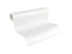 PROFHOME 965615-GU Textiloptik Tapete Struktur Matt Weiß 0,53 m x 10,05 m 5,33 m2 Weiß* Überstreichbare Tapeten
