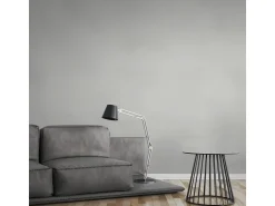 PROFHOME 145116-GU Textiloptik Tapete Struktur Matt Weiß 1,06 m x 25,00 m 26,50 m2 Weiß* Überstreichbare Tapeten