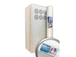 PROFHOME NORMVLIES 150 g Renoviervlies glatte Vliestapete 1 Karton 6 Rollen Weiß 112,5 m2 25,05 m x 0,75 m 18,75 m2 Weiß