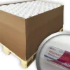 PROFHOME Renoviervlies 130 g Malervlies Anstrichvlies 1800 qm 1 Palette mit 96 Rollen Weiß* Überstreichbare Tapeten