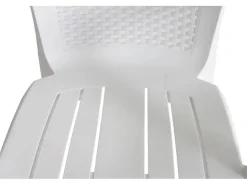 Progarden Stapelsessel Eden Weiß 62 cm x 60 cm x 89 cm* Stühle