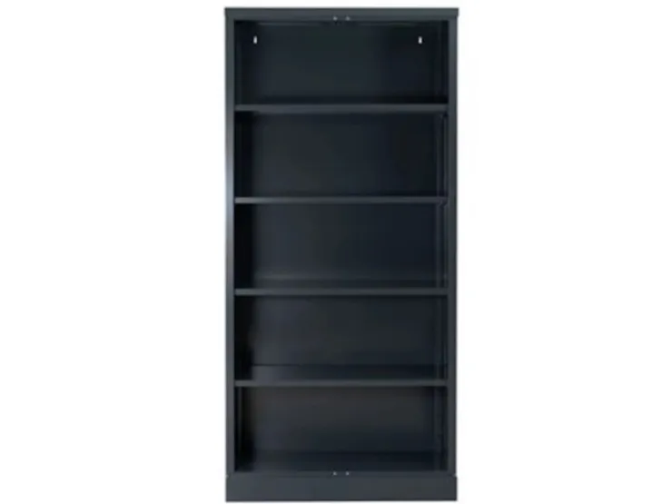 PROREGAL Aktenregal Butterlfy 5 Ordernhöhen HxBxT 195 x 92 x 42 cm Anthrazit